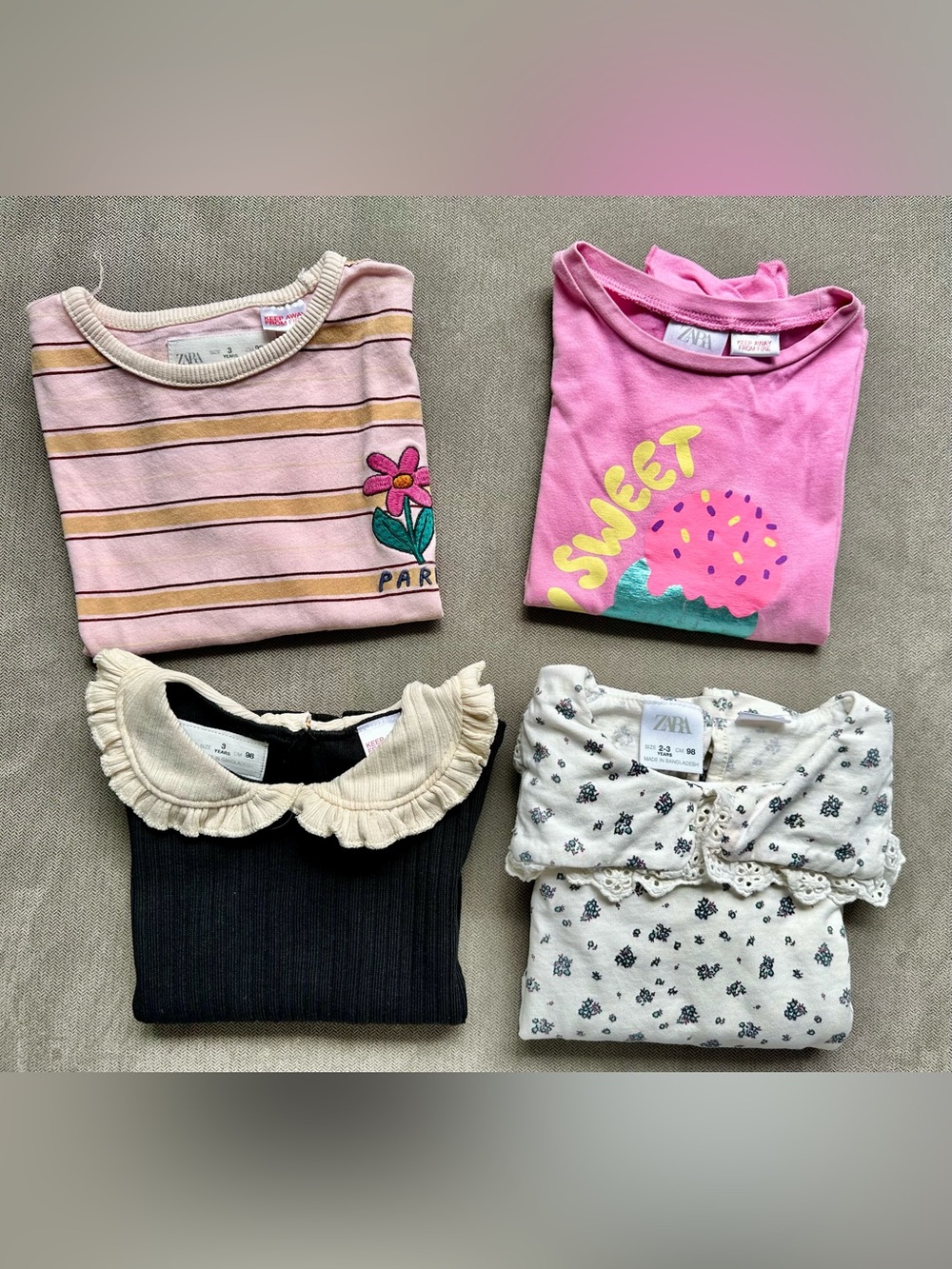 Zara Kids Short and Long Sleeves T-Shirts